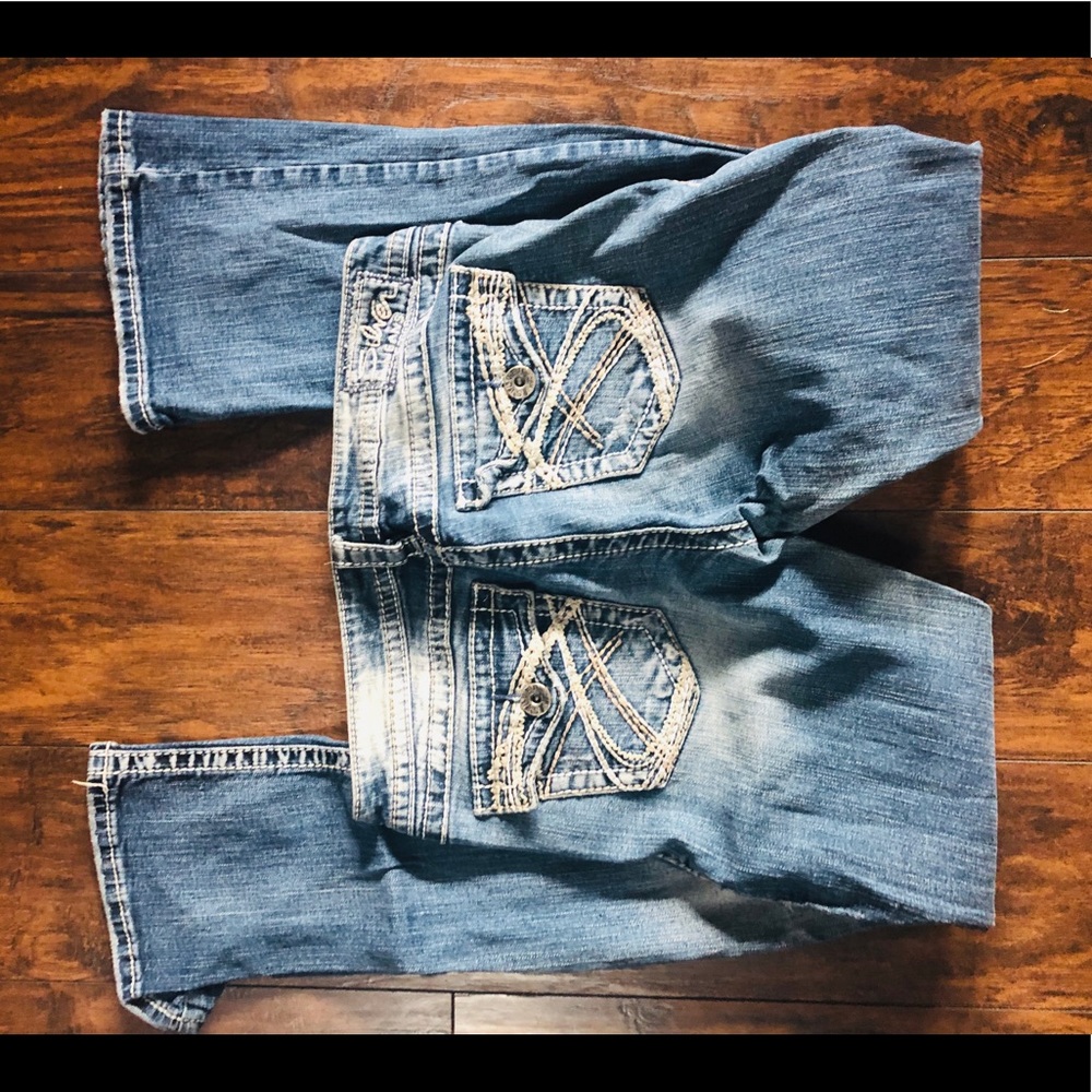 Silver Bootcut Jeans